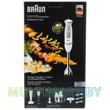 Погружной блендер Braun MultiQuick 5 (MQ5077WH Buffet) картинка 11